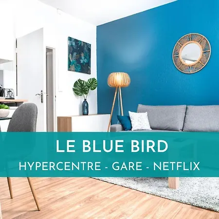 Ferienwohnung Le Blue Bird - Hypercentre - Gare - Toulousecozyflat Exterior foto